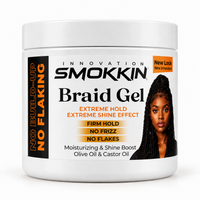 Smokkin Braid Gel — Gel pour tresses 500 ml